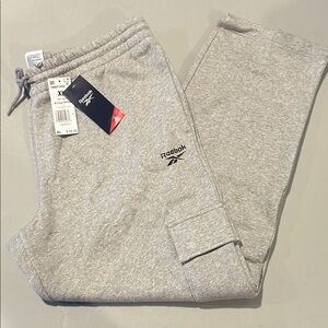 Reebok Heather Gray Sweatpants